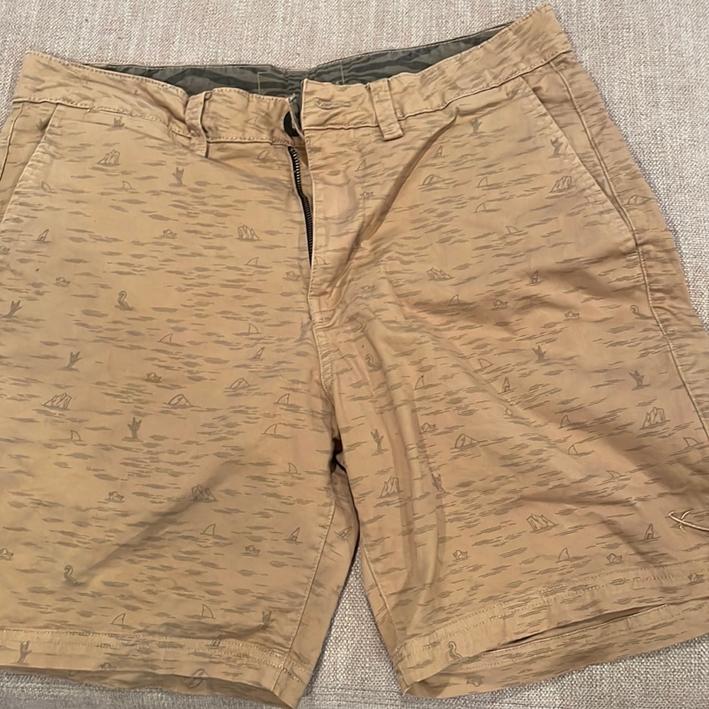 … Lost Men’s tan shorts. Size 31.